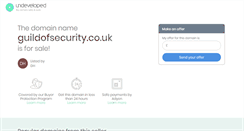 Desktop Screenshot of guildofsecurity.co.uk